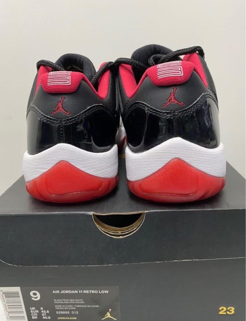 Air Jordan 11 retro low bred size US 8 AJ 11 Carousell