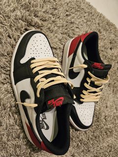 Nike air jordan 1 low black toe singapore online