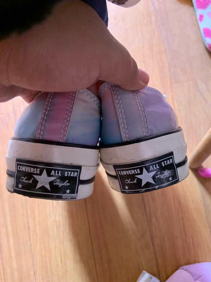 All Star Converse (Blue and Purple) (Category: Sneakers) located in General Trias. Submitted by micsyyyyy (Listing ID 1324669178, Image 2). Description: size 37 no issue payment first courier: j&t, lalamove FINAL PRICE POSTED.