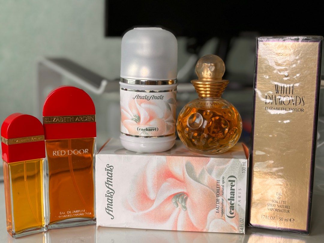 Authentic perfume - Super sale, Take all 4 perfumes (Category: Fragrance & Deodorants) located in Manila. Submitted by tsimicha (Listing ID 1324602315, Image 1). Description: Authentic and original perfume - selling it at a very low price due to older versions..