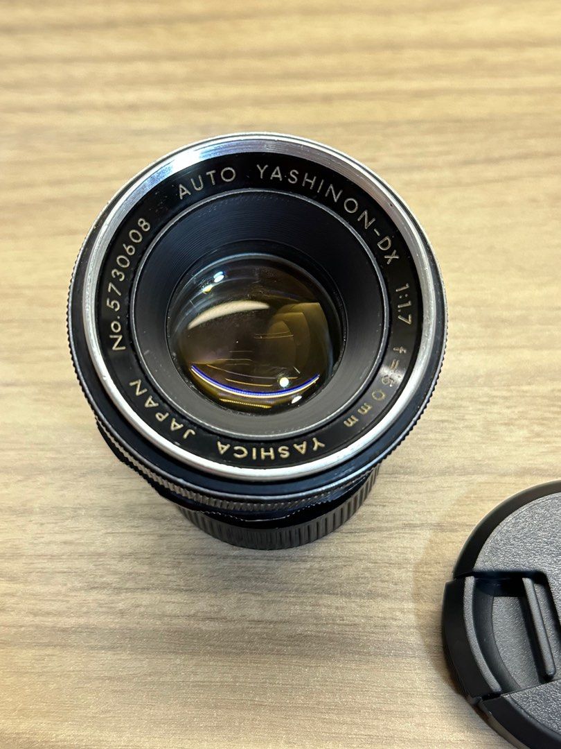 YASHICA AUTO YASHINON-DX 50mm 迷わす f1.7 
