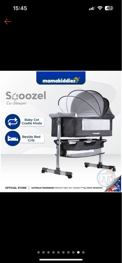 Baby Cot Katil Baby, Babies & Kids, Baby Nursery & Kids Furniture, Cots ...
