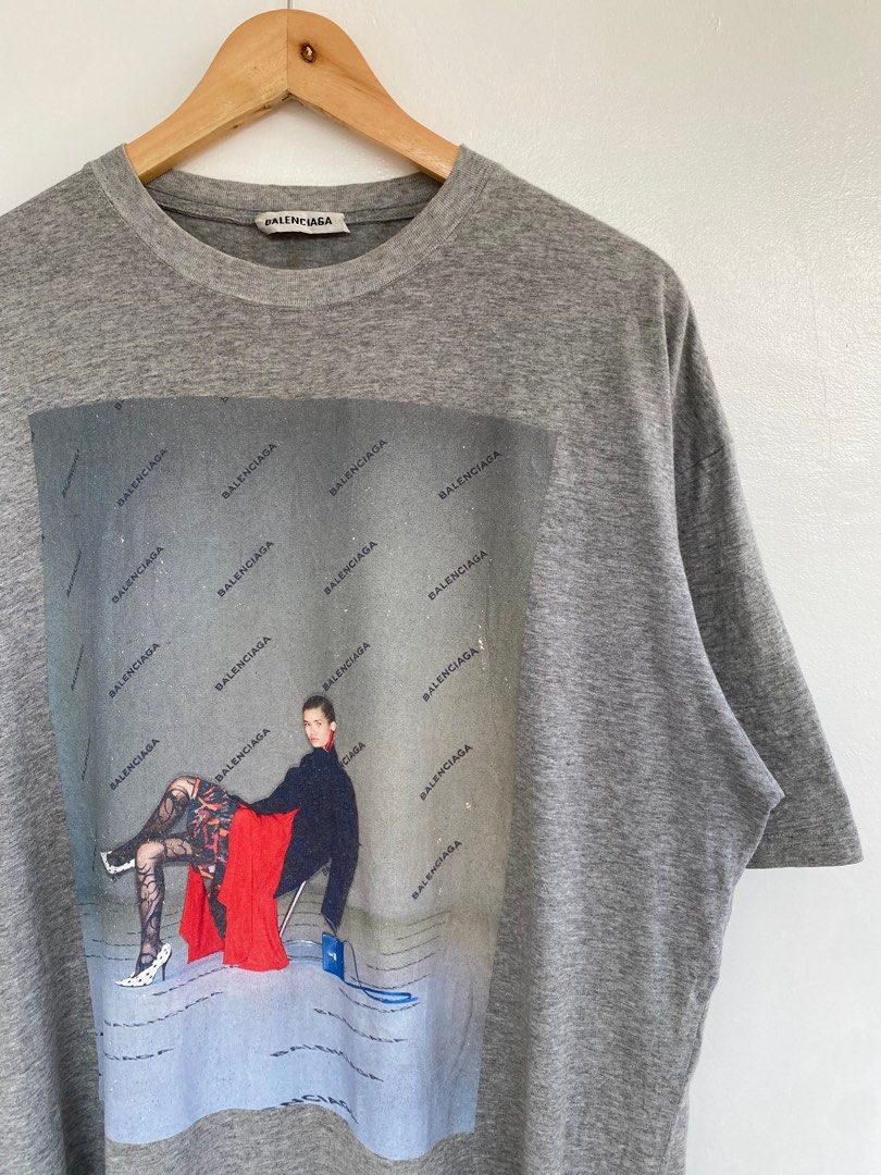 Balenciaga photoshoot t shirt cheap