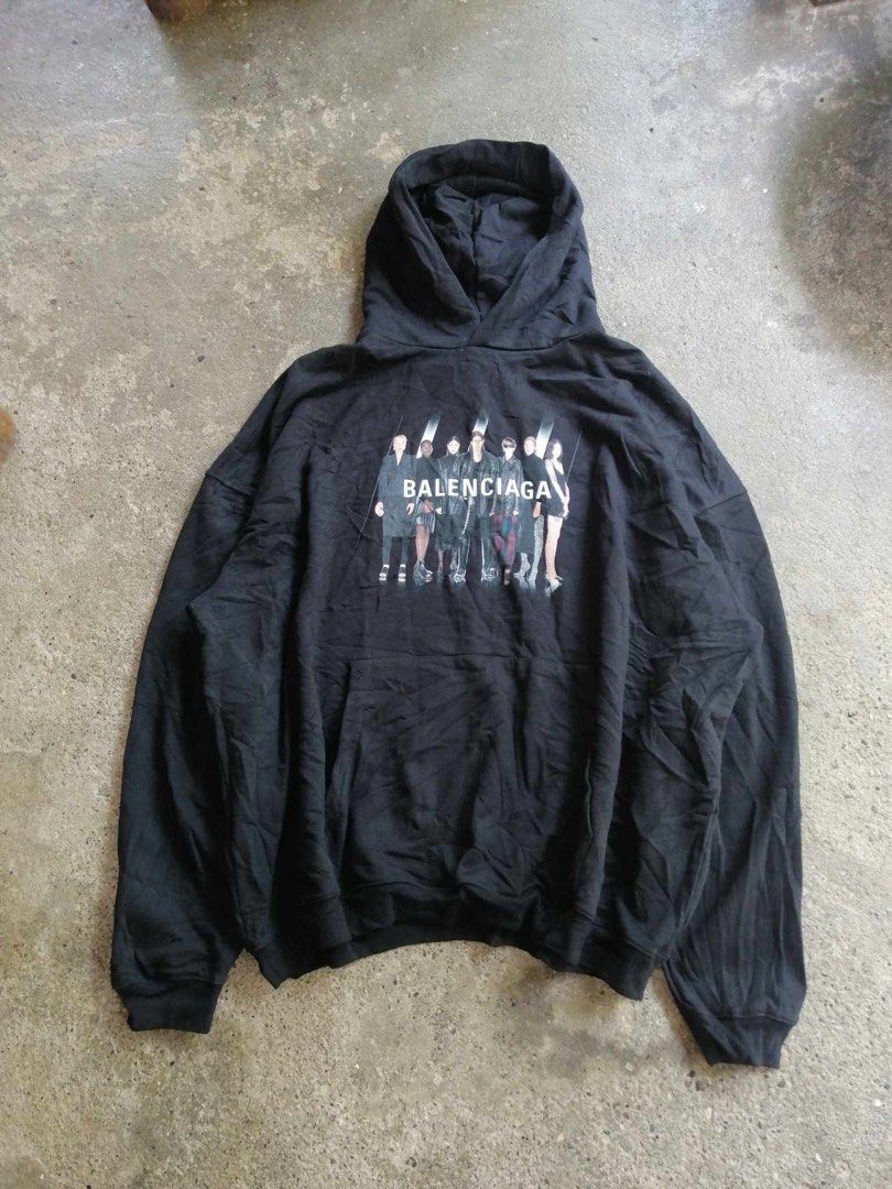 BALENCIAGA BAND PORTRAIT HOODIE