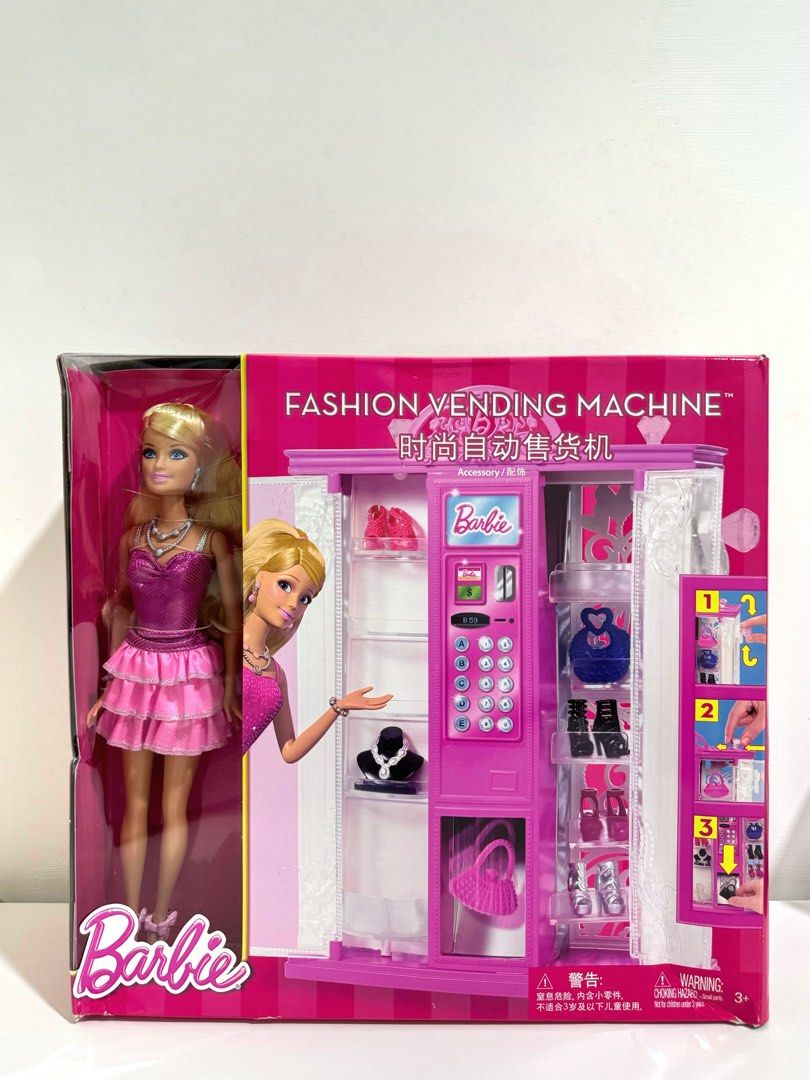 Barbie life in the dreamhouse fashion vending machine hot sale