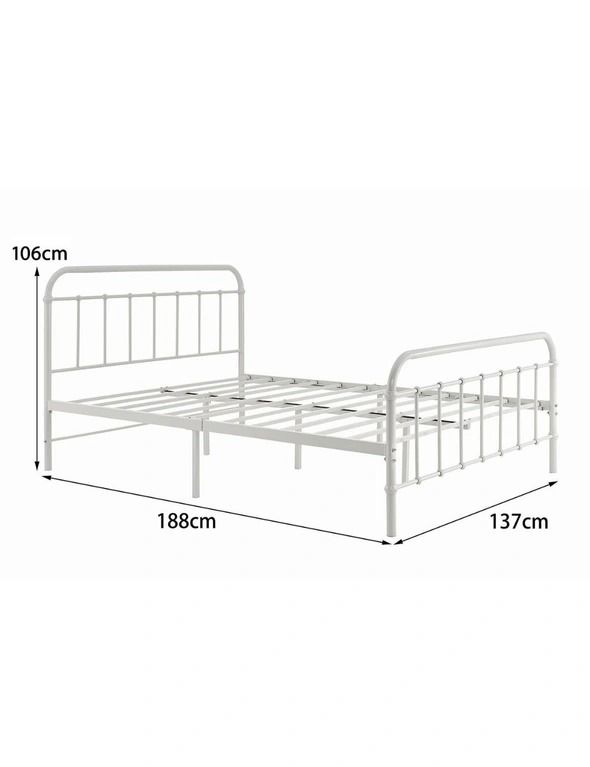 Bed frame and mattress (Category: Bed Frames & Mattresses) located in Singapore. Submitted by safestar.3229c2 (Listing ID 1324583271, Image 1). Description: Single bed frame . Good to fit in helpers room as well. Likely new mattress is available size approx.: 77*58 inches.