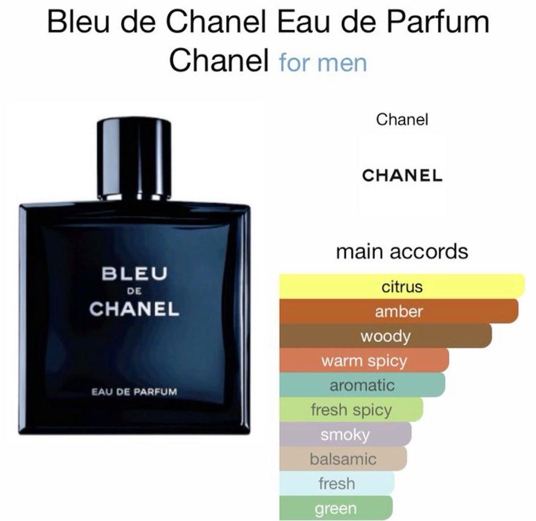 Bleu De Chanel EDP 100ml, Beauty & Personal Care, Fragrance