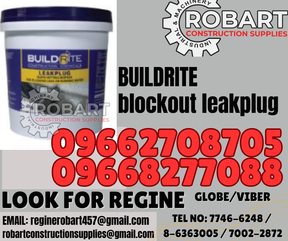 BUILDRITE blockout leakplug, Commercial & Industrial, Construction ...