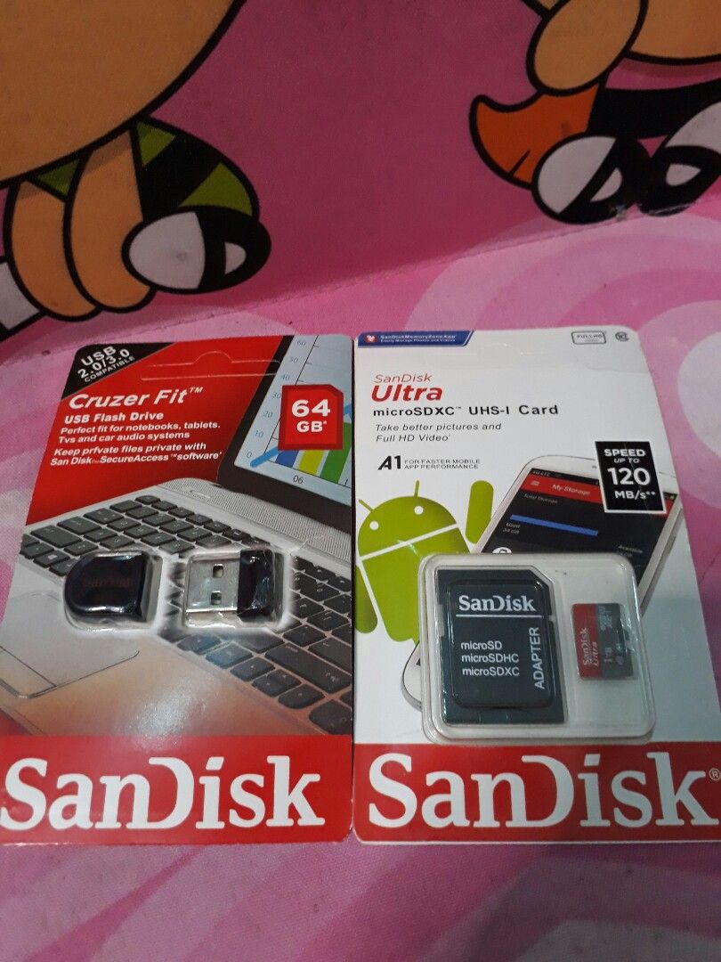 Bundle usb and memory card (Category: Memory & SD Cards) located in Las Pinas. Submitted by mommys_koleksyon011 (Listing ID 1324618429, Image 1). Description: bundle na po usb 64gb at sd card 1tb 750.