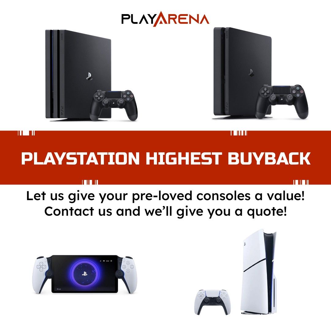 ‼️BUY BACK‼️ PS5, PS4, PS3, PS2 playstation xbox psvr steam deck oled lenovo legion go rog ally nintendo switch zelda pokemon black myth wukong console dji628530592529931123