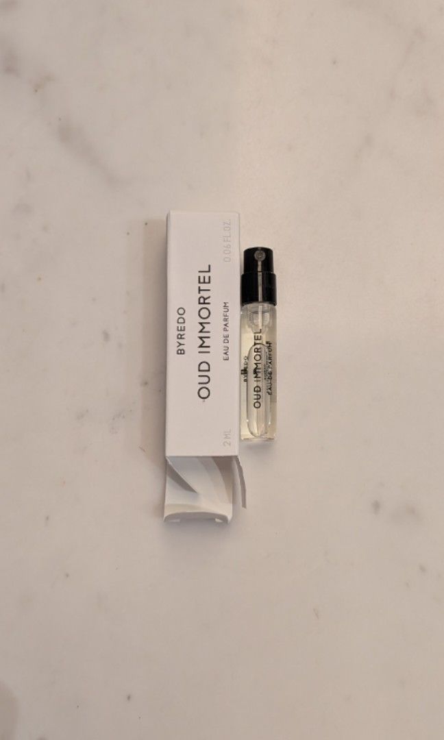 BYREDO Sample 2ml OUD IMMORTEL, Beauty & Personal Care, Fragrance