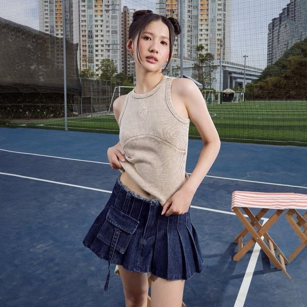 Cara Club Denim Skirt Women s Fashion Bottoms Skirts on Carousell