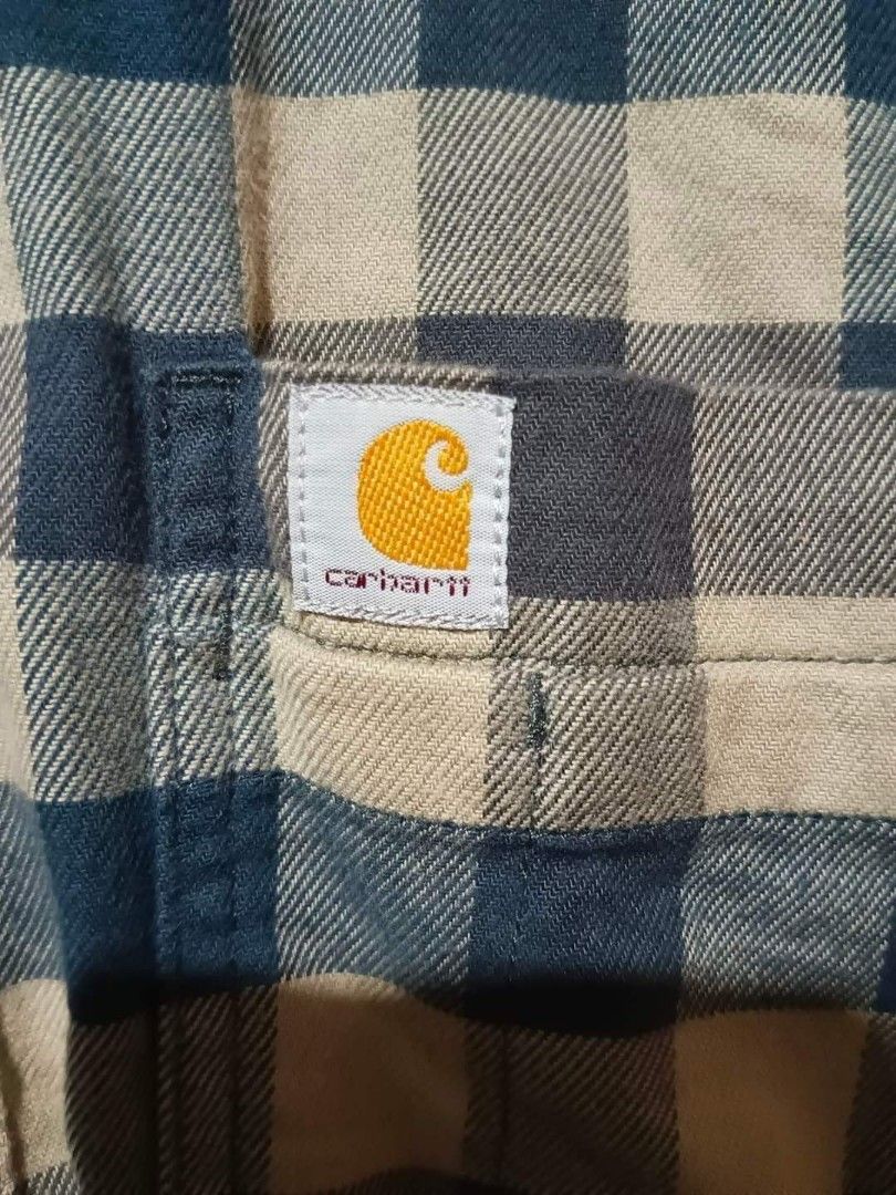 Carhartt Men s Relaxed Fit Hamilton Plaid Men s Fashion Activewear on Carousell