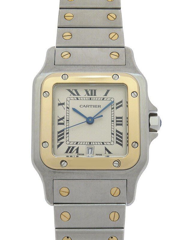 Cartier Santos Galbe LM W20011C4 Men s Quartz Luxury Watches on Carousell