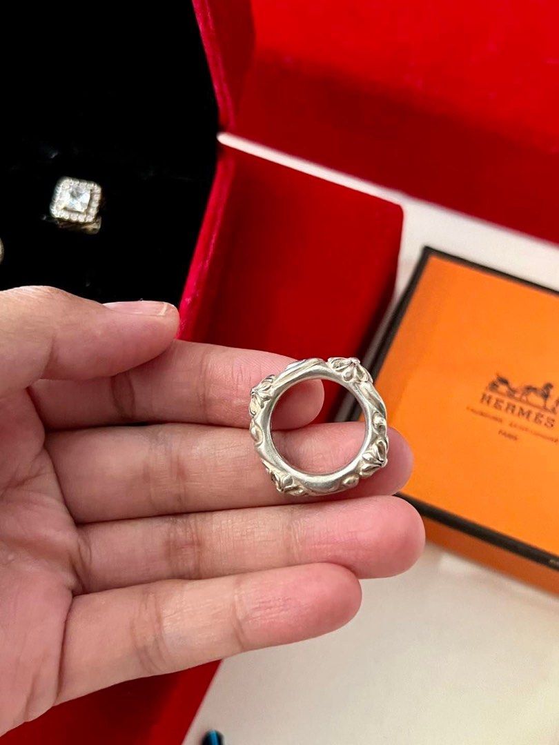 Chr0me Silver Ring Vintage S925 9g Women s Fashion Jewelry Organizers Rings on Carousell