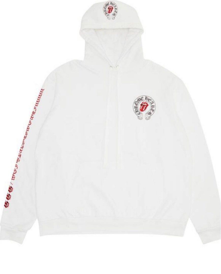 CHROME HEARTS THE ROLLING STONES HOODIE ONLINE EXCLUSIVE Men s Fashion Coats Jackets and Outerwear on Carousell