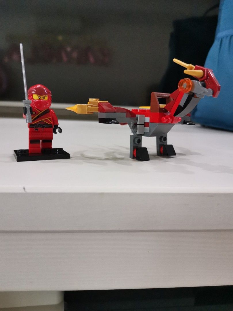 CLEARANCE SALE LEGO Ninjago Kai s dragon 30535 built Hobbies Toys Toys Games on Carousell