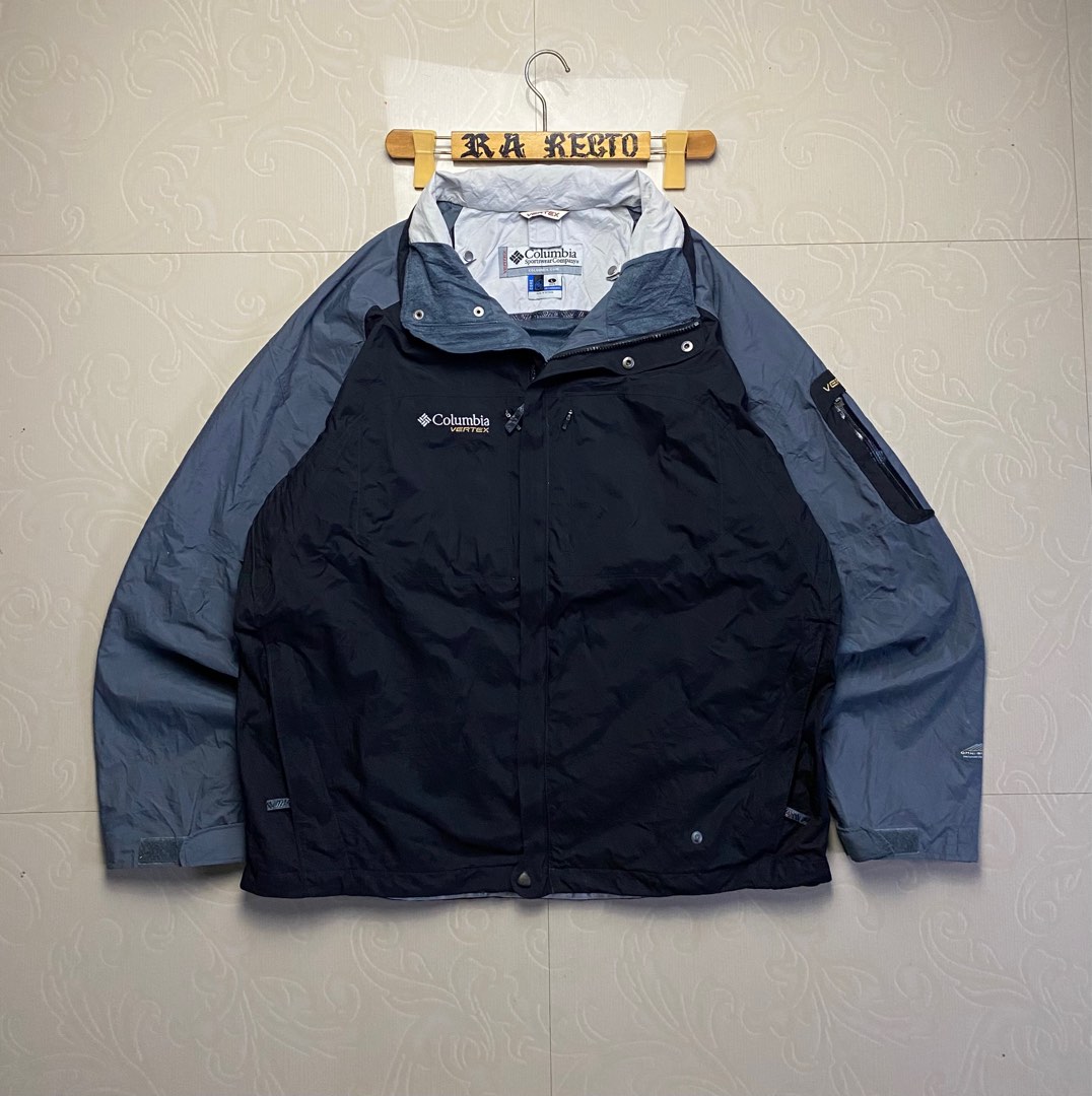 COLUMBIA VERTEX OMNI SHIELD WATERPROOF BREATHABLE OUTDOOR JACKET Size Large 27x29.5 Men s Fashion Coats Jackets and Outerwear on Carousell