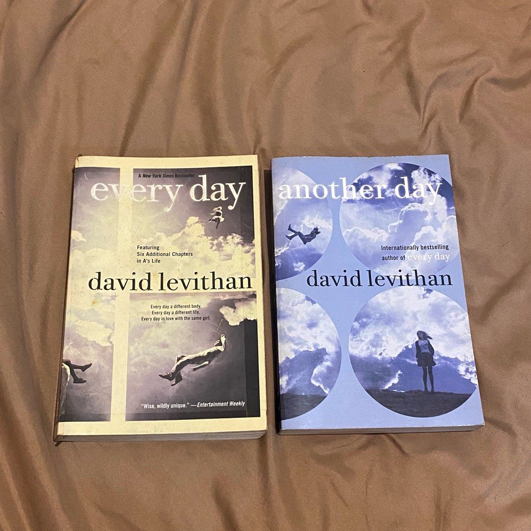 Every day series by David Levithan (Category: Storybooks) located in Quezon City. Submitted by prelovedbyrozy (Listing ID 1324708195, Image 1). Description: .