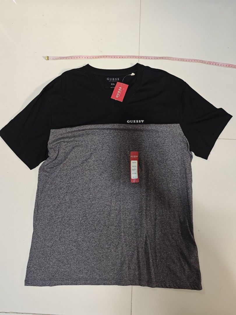 GUESS Plus size Men s T shirts Men s Fashion Tops Sets Tshirts Polo Shirts on Carousell