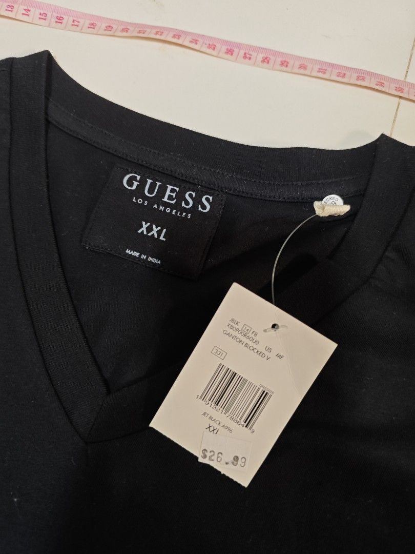 GUESS Plus size Men s T shirts Men s Fashion Tops Sets Tshirts Polo Shirts on Carousell