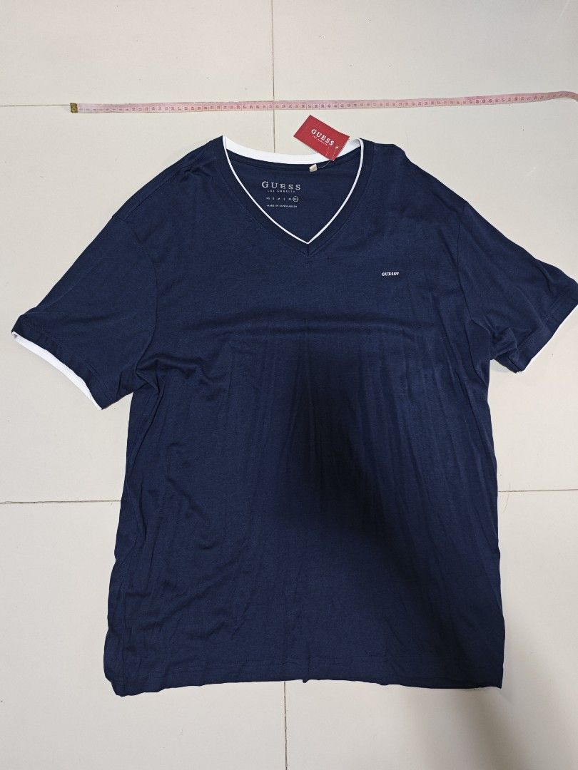 Guess plus size Men s T shirts Men s Fashion Tops Sets Tshirts Polo Shirts on Carousell