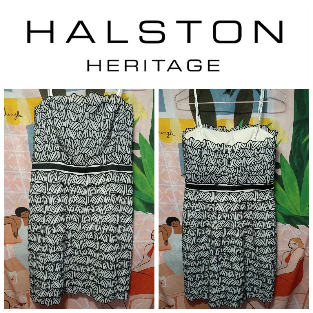 Halston heritage cocktail dress on sale