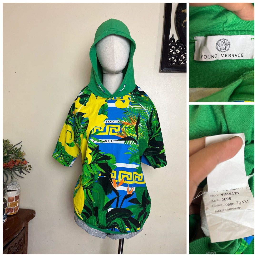 Young versace hoodie store