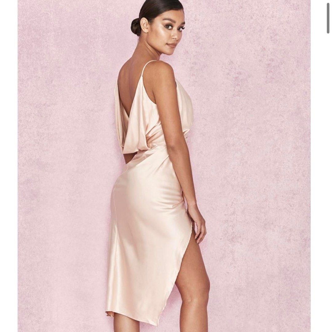 House of CB coco draped dress Women s Fashion Dresses Sets Evening dresses gowns on Carousell