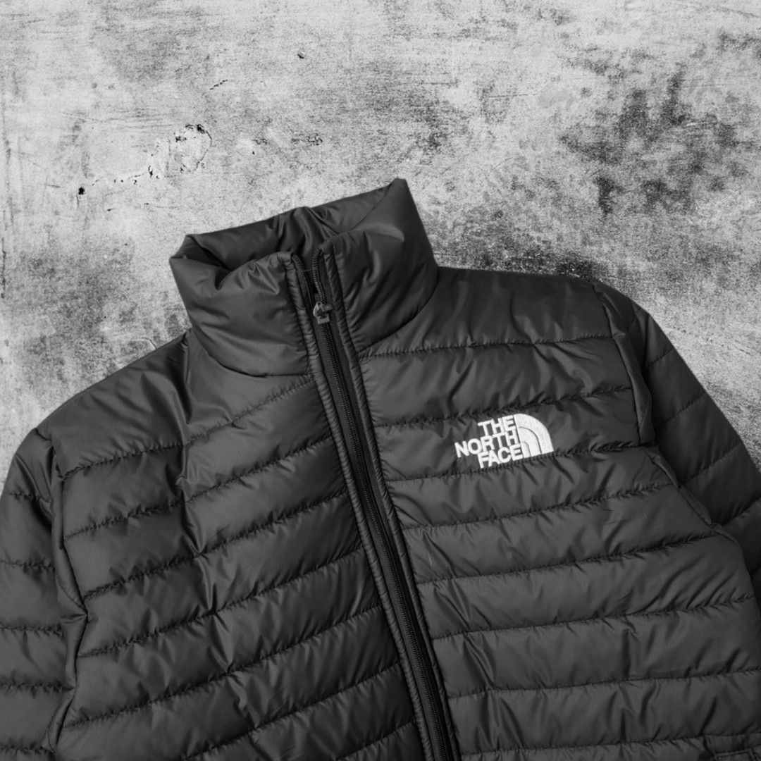 North Face Thin Puffer Jaket Zipper The North Face TNF Puffer Hitam