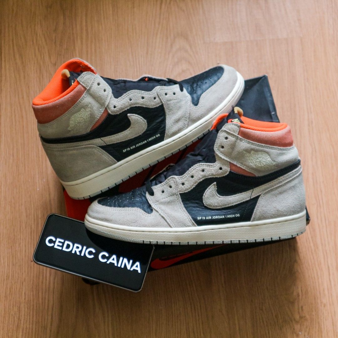 Jordan 1 High Og Hyper Crimson 12US Men s Fashion Footwear Sneakers on Carousell