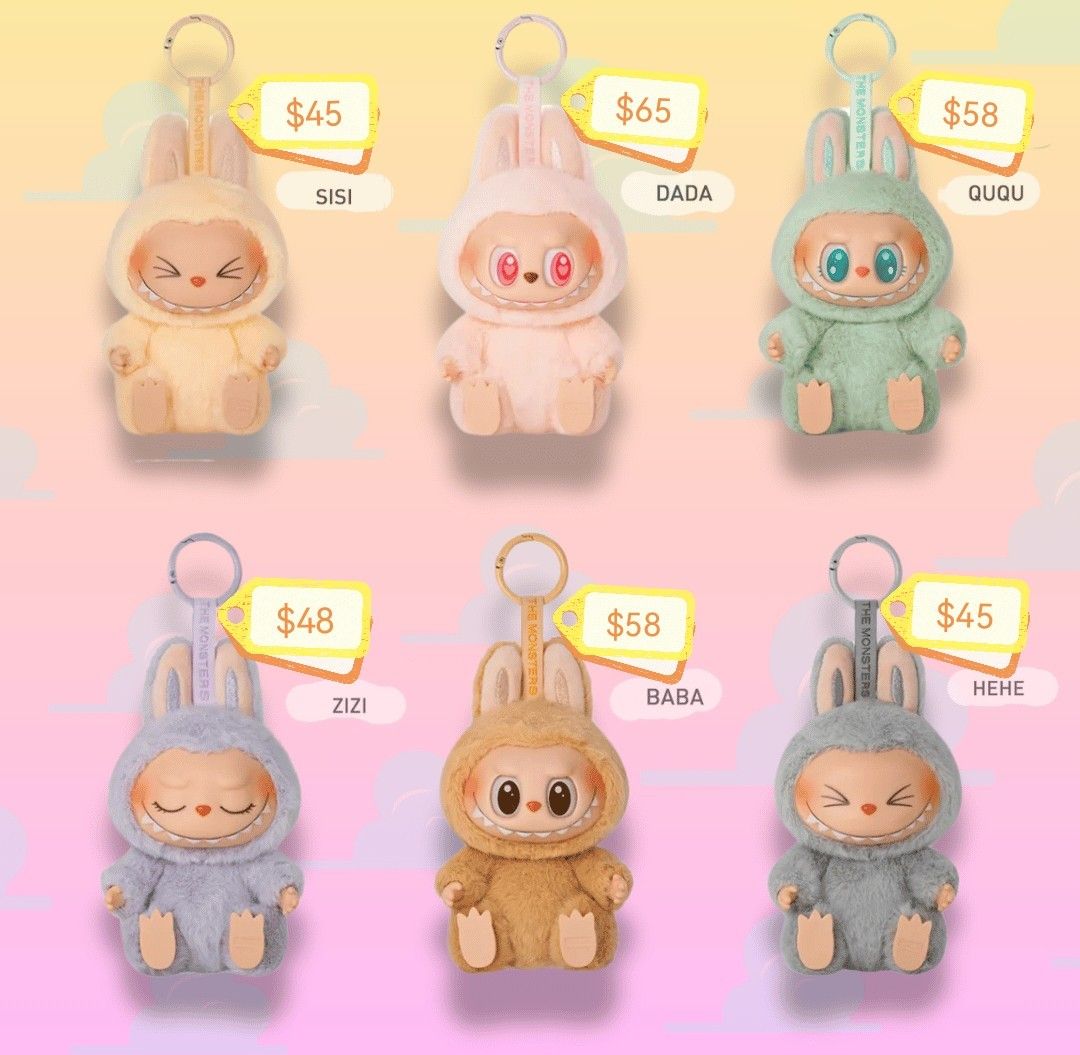 Labubu Have a seat, Hobbies & Toys, Toys & Games on Carousell