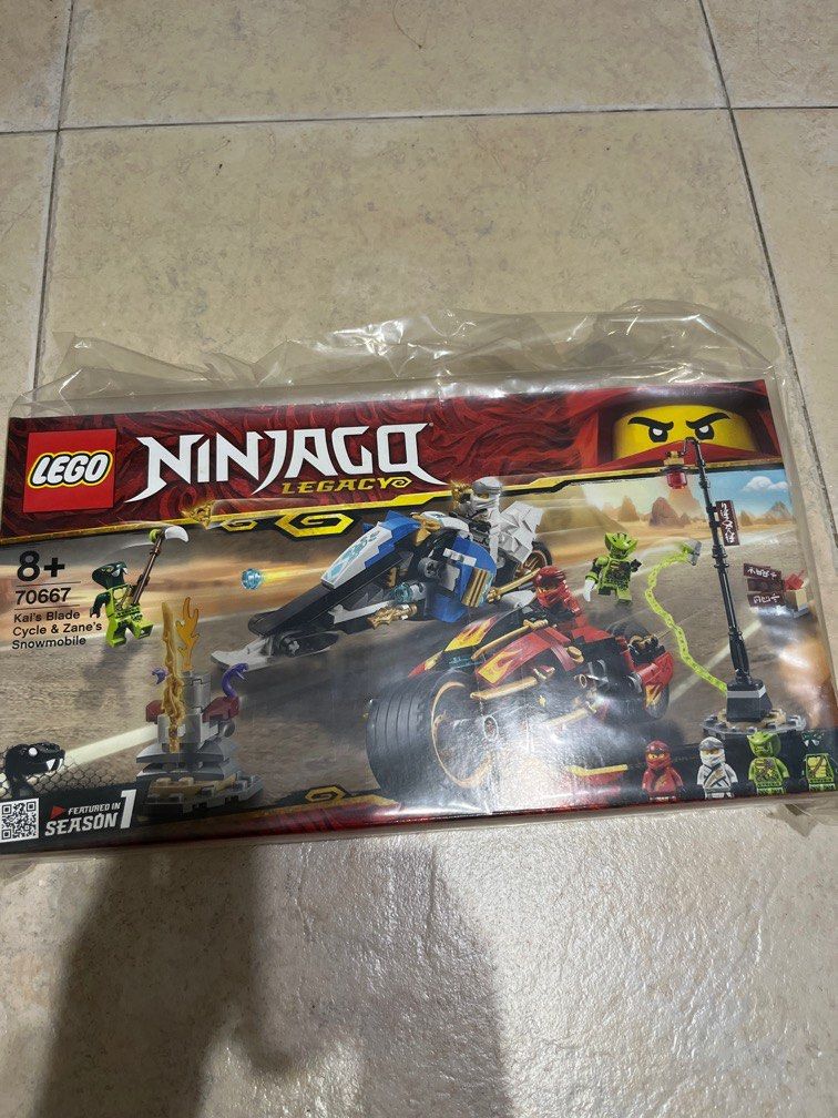 Lego 70667 Kai blade cycle Zane snowmobile Hobbies Toys Toys Games on Carousell