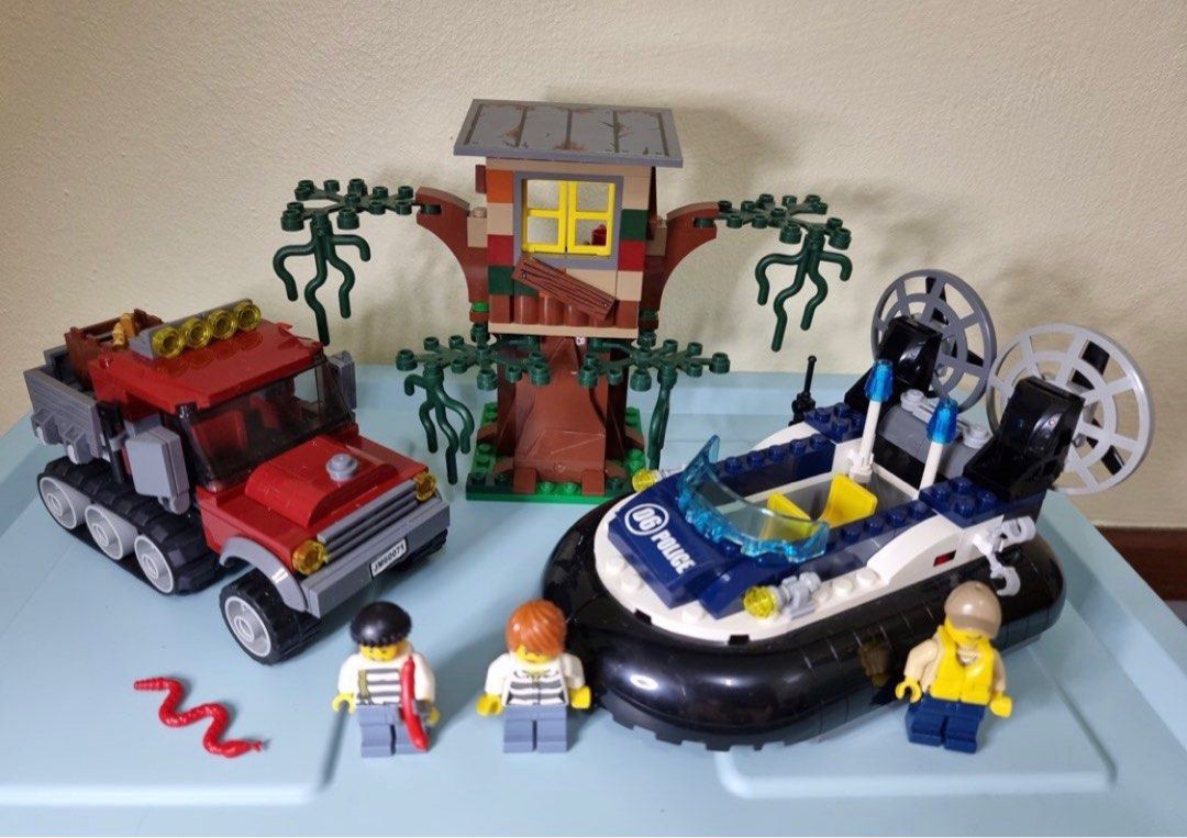 Lego city Hovercraft Arrest 60071 Hobbies Toys Toys Games on Carousell