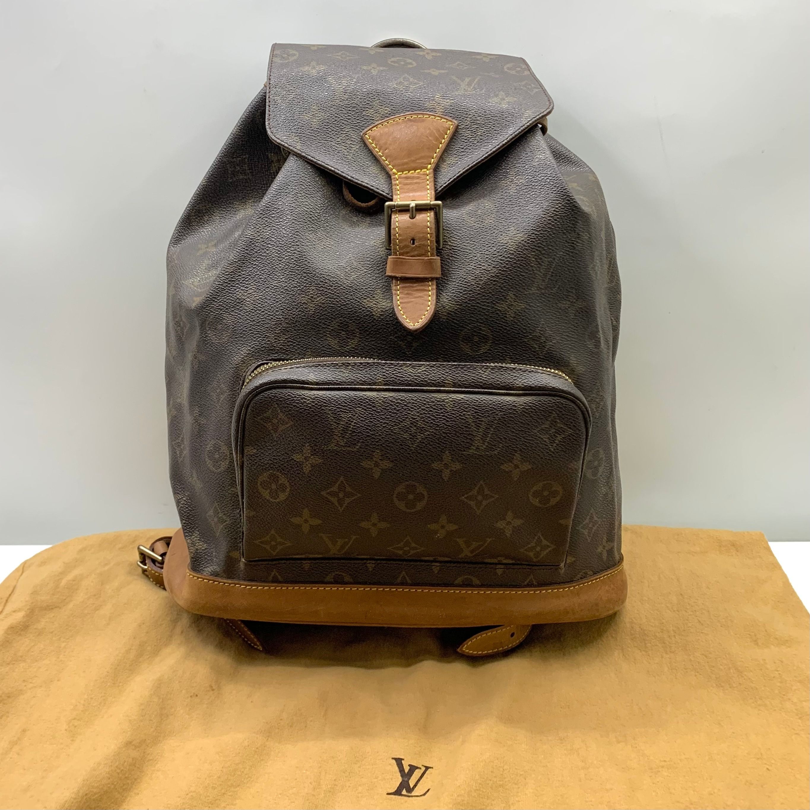 LOUIS VUITTON MONOGRAM MONSURI MM BACKPACK 247043408 YT Luxury Bags Wallets on Carousell