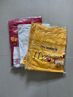 McDonald’s Commemorative T-shirt / HK$120 / Average $30 each64241970009345110