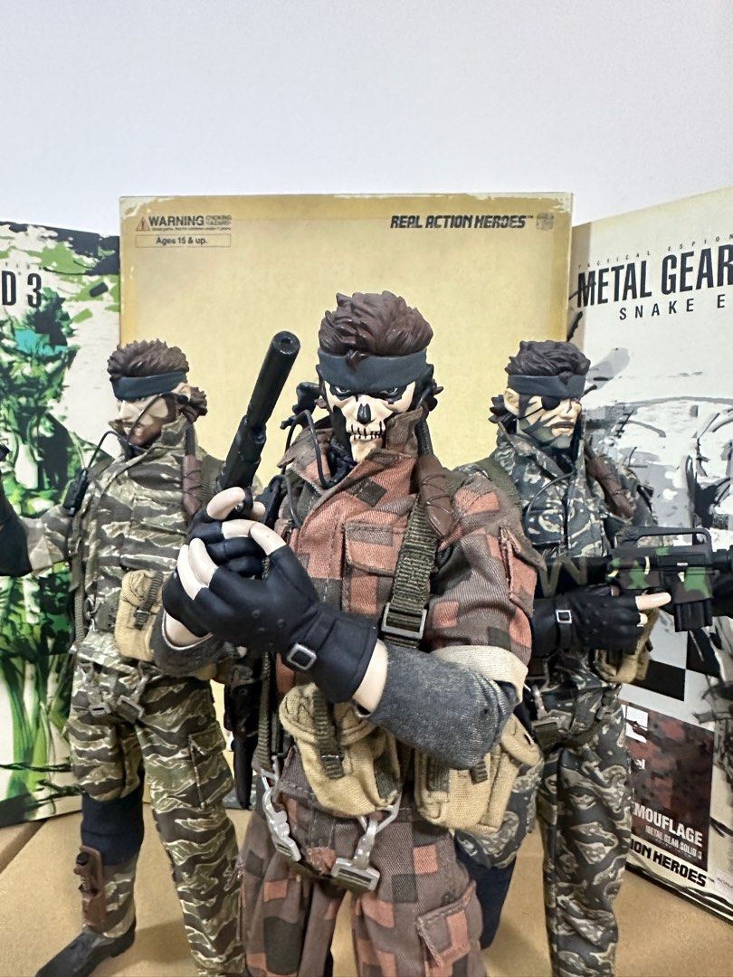 Medicom RAH Metal Gear Solid 3 Snake Eater, action figure