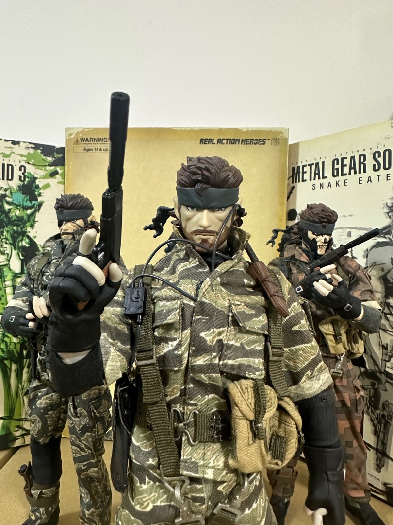 RAH L GEAR SOLID 3 SNAKE EATER セット Metal Gear Solid 3 Snake Eater Camouflage Ver. 1/6 Action