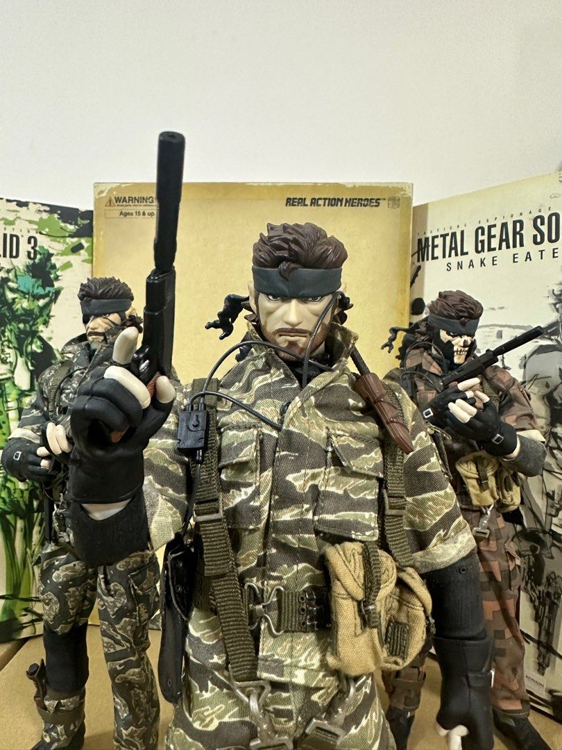 Medicom RAH Metal Gear Solid 3 Snake Eater, action figure. Scale 1