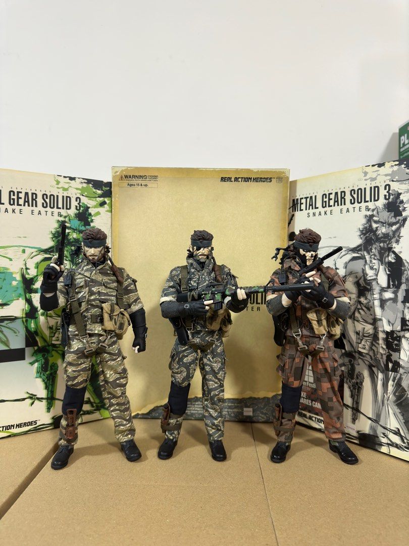 Medicom RAH Metal Gear Solid 3 Snake Eater, action figure. Scale 1