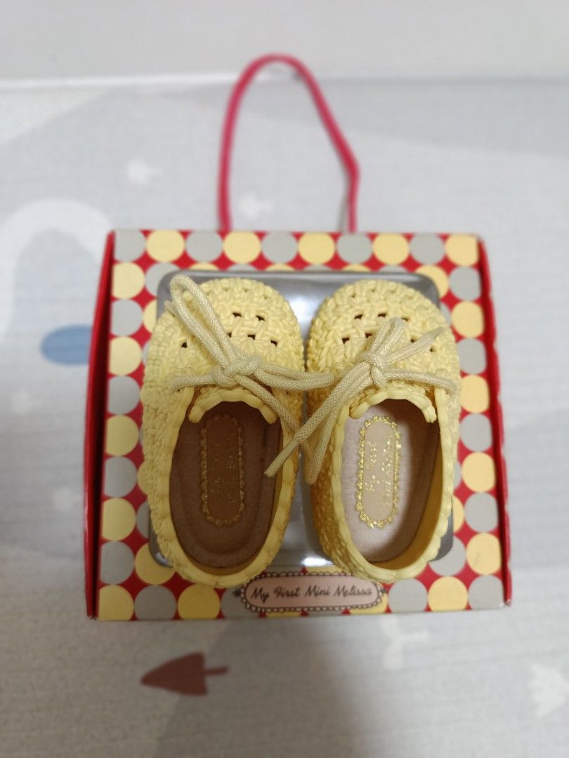 Mini Melissa Baby Shoes for 3 6m Babies Kids Babies Kids Fashion on Carousell