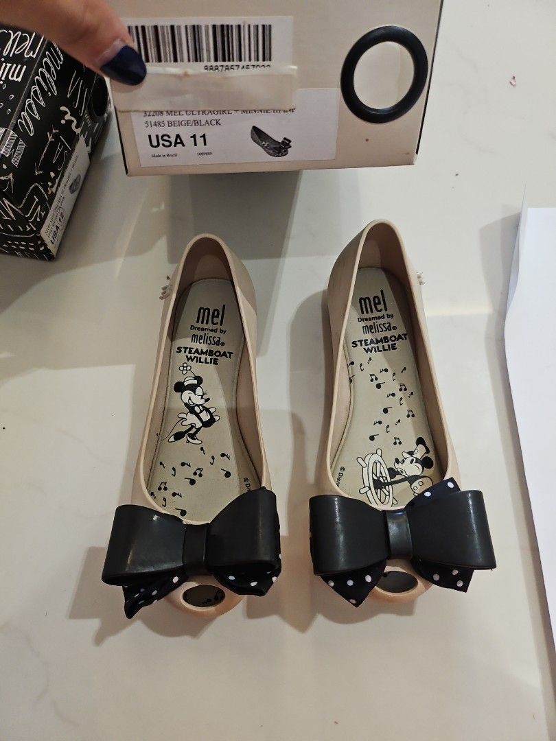 Mini Melissa Shoes size 11
