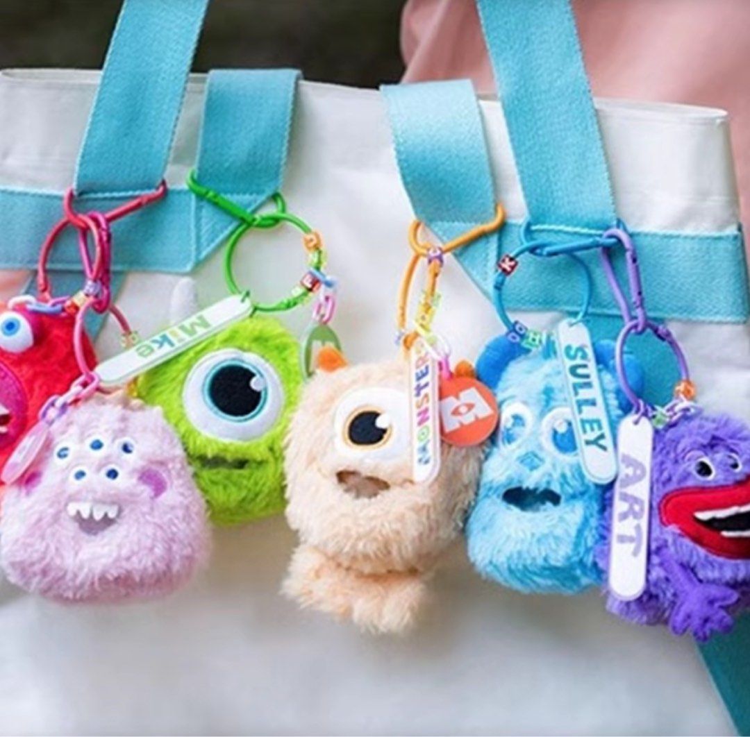 Monsters University Squeeze Plush Pendant Charm (Category: Character Goods) located in Manila. Submitted by cholo_0204 (Listing ID 1324596866, Image 1). Description: Monsters University Squeeze Plush Pendant Charm Available: Archie (Monster) - ₱300 Sulley - ₱300 - squeeze plush that can be used as a bag charm or pendant - includes: opened box, opened foil, plushie, character id card, character indicator card MoP: GCash MoD: SDD or J&T from 📍Mani