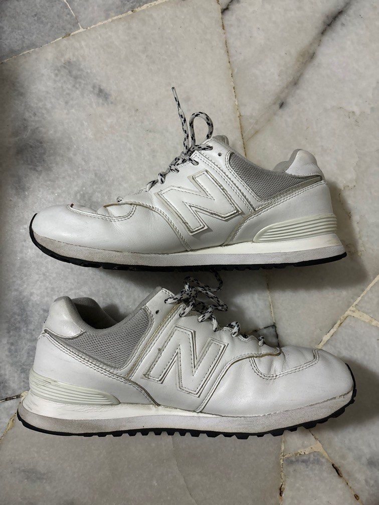 New balance x 9 all white top