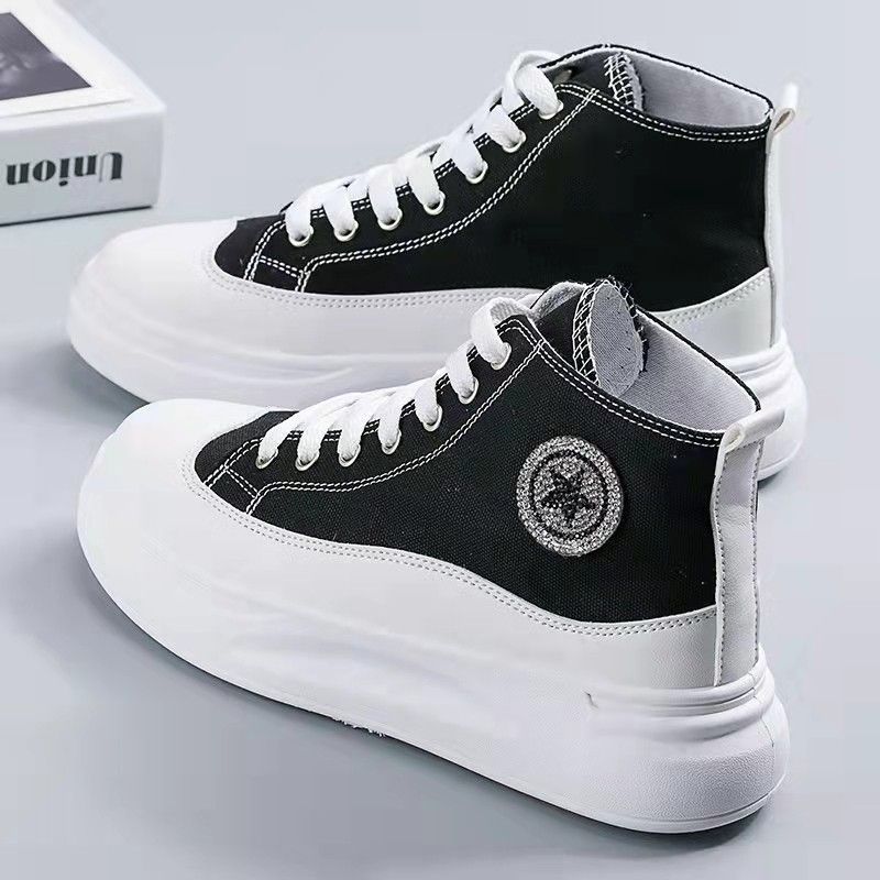Canvas rubber shoes clearance