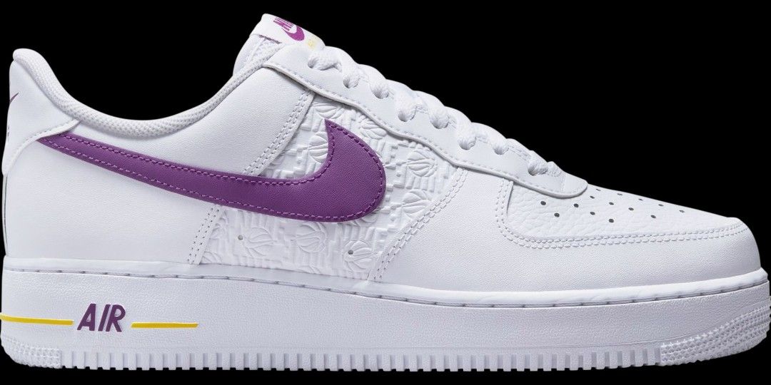 Nike Air Force 1' 07 white/bold berry/speed yellow, Luxury