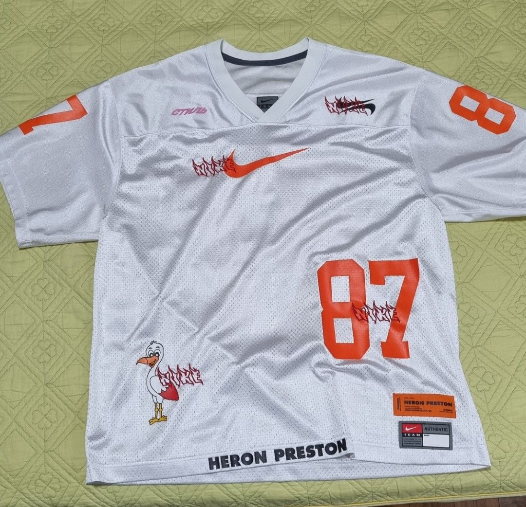 NIKE X HERON PRESTON OVERSIZED JERSEY Men s Fashion Tops Sets Tshirts Polo Shirts on Carousell