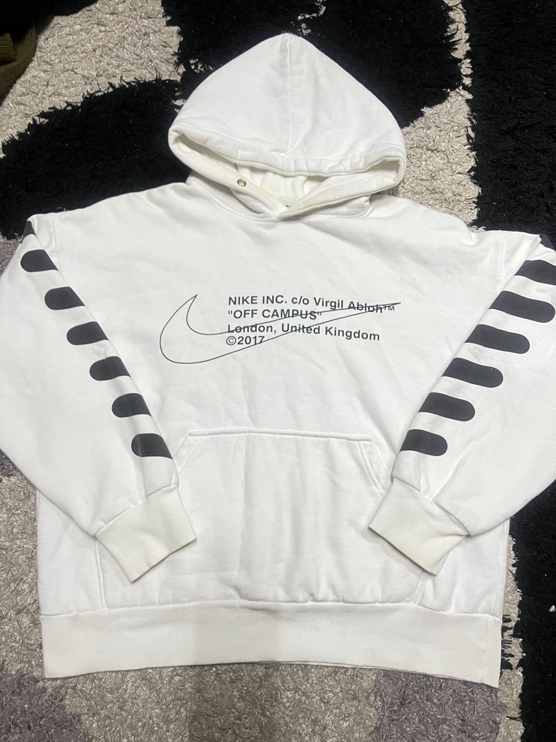 Off white x nike off campus hoodie on sale