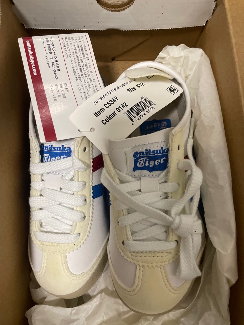 Onitsuka Tiger Sports Shoes Item C534Y Colour 0142 Size K12 size Carousell