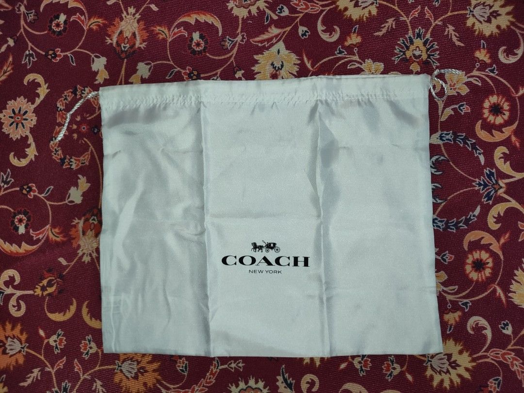 Coach dust bag for sale store